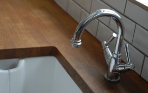 sink area restored after oiling